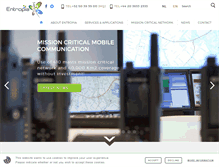 Tablet Screenshot of entropia.eu